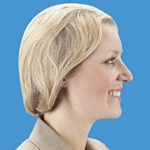 18" white nylon hair nets