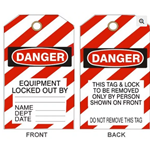 Vinyl Lockout Tag 25/Pack