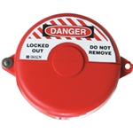 Lockout Gate Valve 1"-2.5" Red