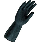 30 mil Black Flock Lined Neoprene