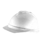 Advance Non-Vented Hard hat 4-pt Suspension White