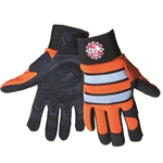 Hot Rod 3M Scotchlite Reflective Safety Glove L