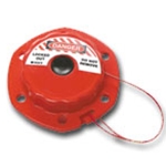 Mini Cable Lockout with Steel Cable