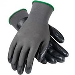 Black Foam Nitrile on Gray Nylon