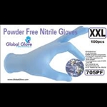 Disposable Nitrile 5 Mil Blue M