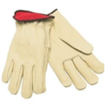 Pigskin Fleece Lined Driver Glove