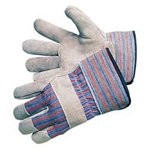 Standard Shoulder Leather Palm Glove 2 1/2" Rubberized Cuff 2XL
