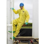 Dupont Tychem Yellow Hood Elastic Wrist & Ankles 25/Case