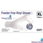 Powder Free Vinyl Exam Gloves S
