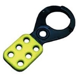 1" Steel Yellow Lockout Hasps