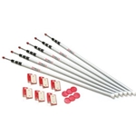 Zip Wall 12’ Zip Wall Poles 6/ Pack