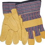 Grain Pigskin Leather Palm Gloves L