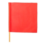 Traffic Cone Warning Flag