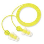Tri-Flange corded earplug