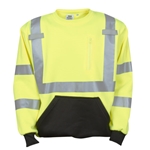 Yellow Two Tone Crewneck Sweatshirt