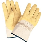 Rough Finish Canvas Line Rubber Glove Pair