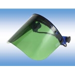 Dark Green Lexan Faceshield