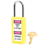 1.5" Shackle 3" Body Yellow KD