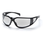 Exeter Glossy Black Clear Anti-Fog Lens