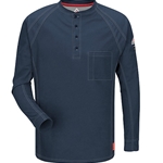 Bulwark Mens Navy FR Henley