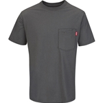 Men's Short Sleeve Solid Basic Tee Steel Gray
