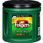 Coffee Folgers Decaf 39oz Can 6/Case