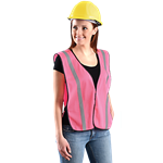 Value Mesh Silver Bead Vest - Ladies