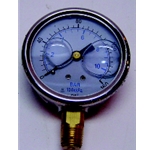 63mm Pressure Gauge 0-30-Bottom