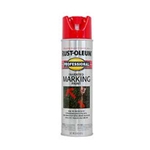 Bright Red Enamel Aerosol Safety Paint