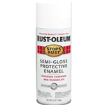 White Enamel Aerosol Safety Paint