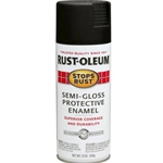 Black Enamel Aerosol Safety Paint