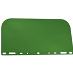 LG PETG Light Green Safety Hard Hat Visor