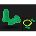 Detour 32dB Green Corded Earplug 100/Box
