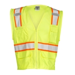 ML Kishigo 1195 ANSI 107 Class 2 All Mesh Contrast Vest