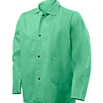 30" Green 9 oz FR Cotton Jacket 4X