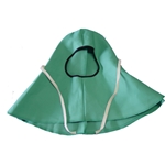Green FR Cotton Open Faced Hood