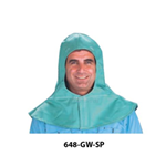 Green FR Cotton Open Faced Hood, Special