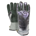 ALUMINIZED LEATHER GLOVE WITH ADJUSTABLE STRAP (REGULAR)