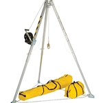 Tripod Kit with 7276 Tripod; 7297 Winch; 7291B Leg Bracket, and Storage Bags
