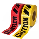 Reinforced Grade CAUTION Barricade Tape