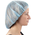 Blue 24" Bouffant Cap