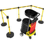 Portable Barricade Cart