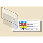 Self-Laminating HMCIS Safety Labels