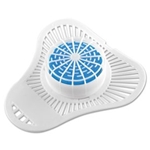 Odoban Urinal Screen with Deodorizer Block, Cherry, 12 Screens