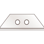 ALLFIT Trapezoid Blade, Deep Edged, Blunt Tip