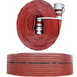 JGB Eagle Hose PVC Discharge Hose Assembly, Red