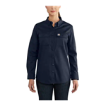 WOMEN'S FR RUGGED FLEX® TWILL SHIRT 102459-250