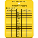 Plastic 4-Year Inspection Tag