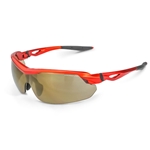 39812 Gold Mirror Lens, Burnt Orange Frame