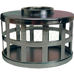 2" Strainer, top screen